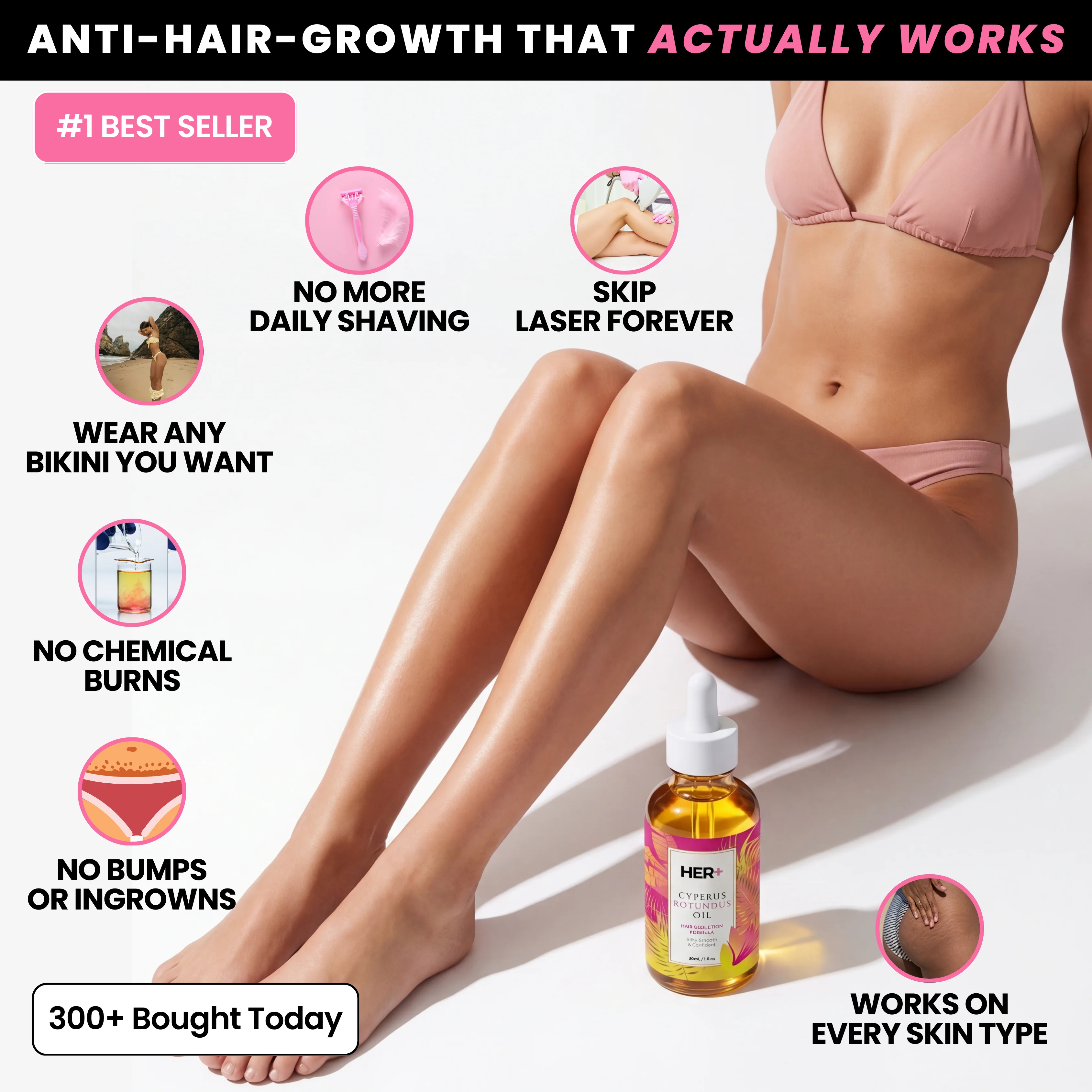 Stop Your Bikini Line, Legs, Chin & Upper Lip Hair from Growing Back, Naturally - Image 8