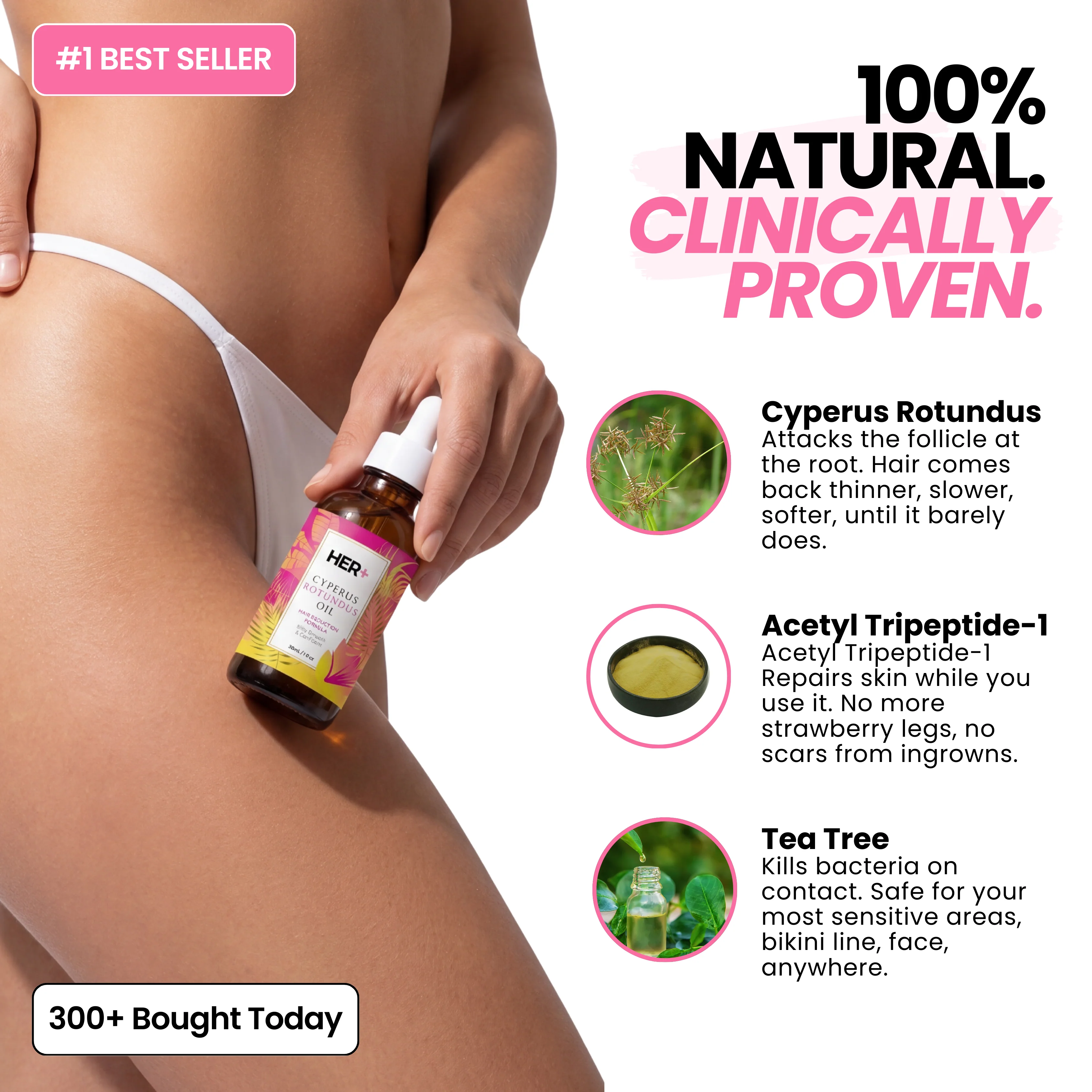 Stop Your Bikini Line, Legs, Chin & Upper Lip Hair from Growing Back, Naturally - Image 9